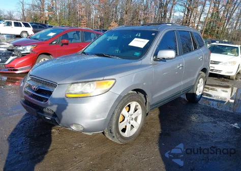 2007 Hyundai Santa Fe Limited/Se from USA, damaged, VIN 5NMSH73E27H063127